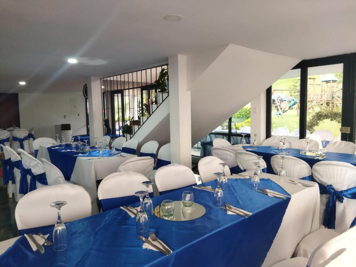 Hotel & Restaurante Campestre La Siria Сан-Хуан-де-Риосеко Экстерьер фото